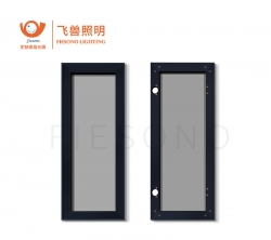 57211-黑色極簡玻璃門-灰玻